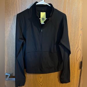 All in Motion Black Long Sleeve Top